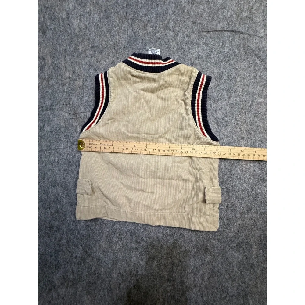 Gymboree Baby Boys Corduroy Puffer Vest Tan NWT 18 24‎ Months Pockets
